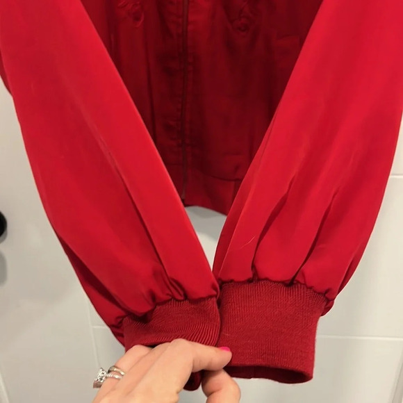 Vintage Emily  zip up blazer coat size medium - Picture 6 of 11